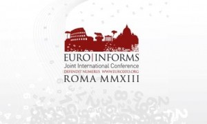 Euro/INFORMS 2013 sessions organization and presentation