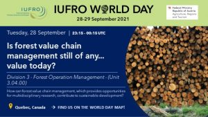 Dr. Sowlati will present at IUFRO World Day on Sept. 28, 2021